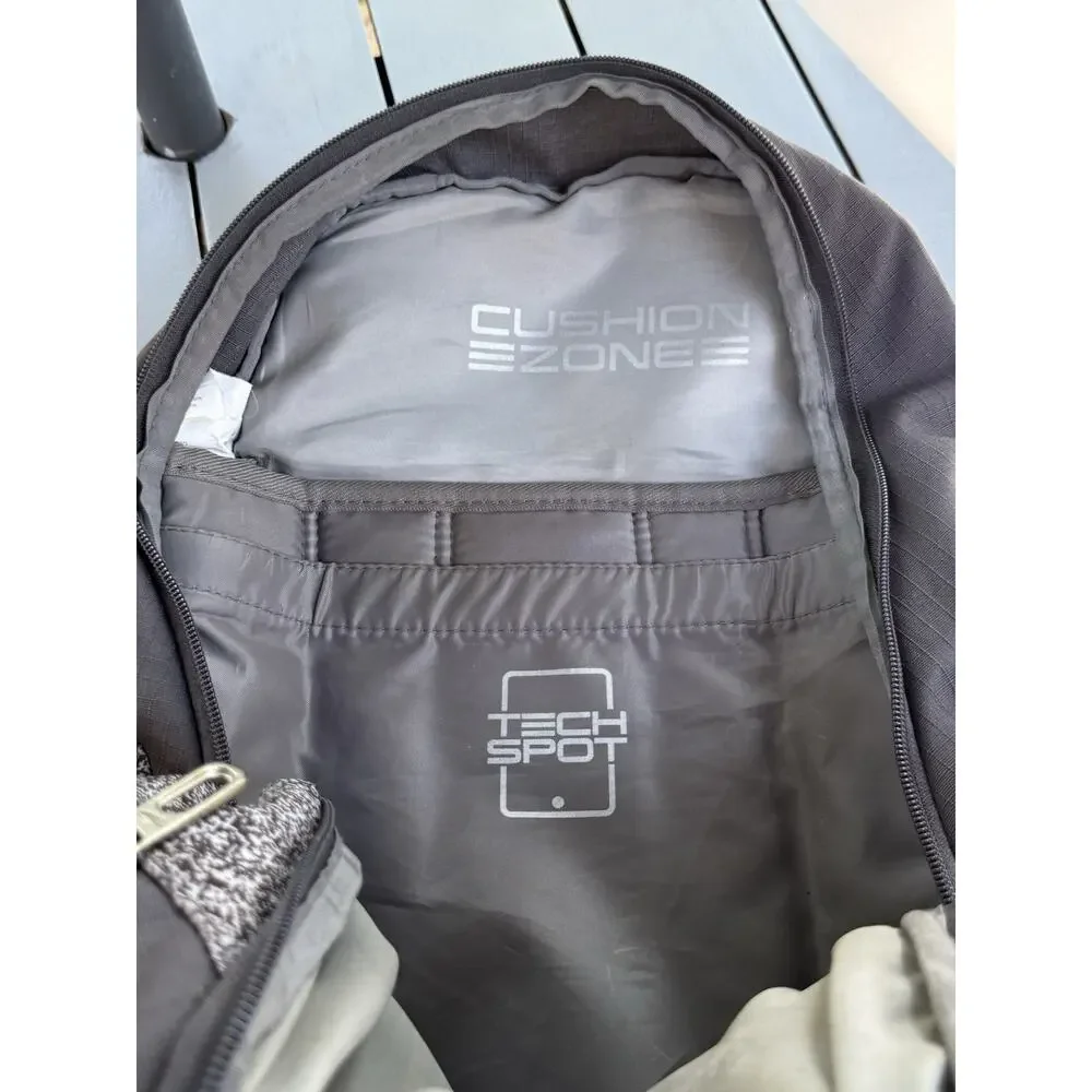 HIGH SIERRA Unisex Tactic Backpack 17” Laptop Pocket Gray Red Outdoor Travel Bag